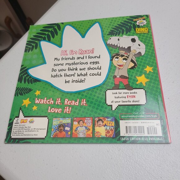 Ryans‎ Dinosaur Egg-Venture & Who Will It Be? Kids Books Set - Picture 4 of 7